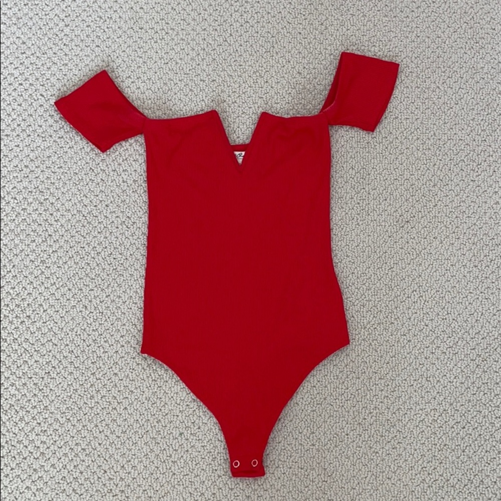Red Express Body Suit